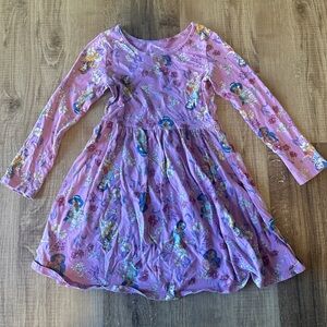 Disney Princess Purple Long‎ Sleeve Dress - Size 5